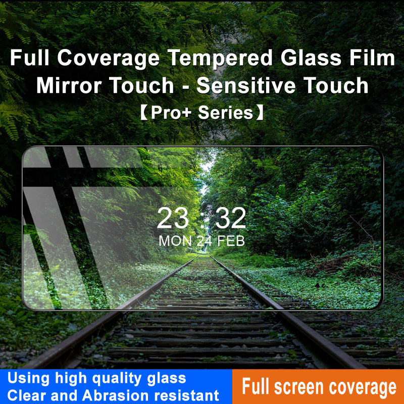 IMAK Pro+ Series For vivo iQOO Neo9 5G Tempered Glass Screen Protector Full Coverage IMAK Pro+ Series For vivo iQOO Neo9 5G Tempered Glass Screen Protector Full Coverage